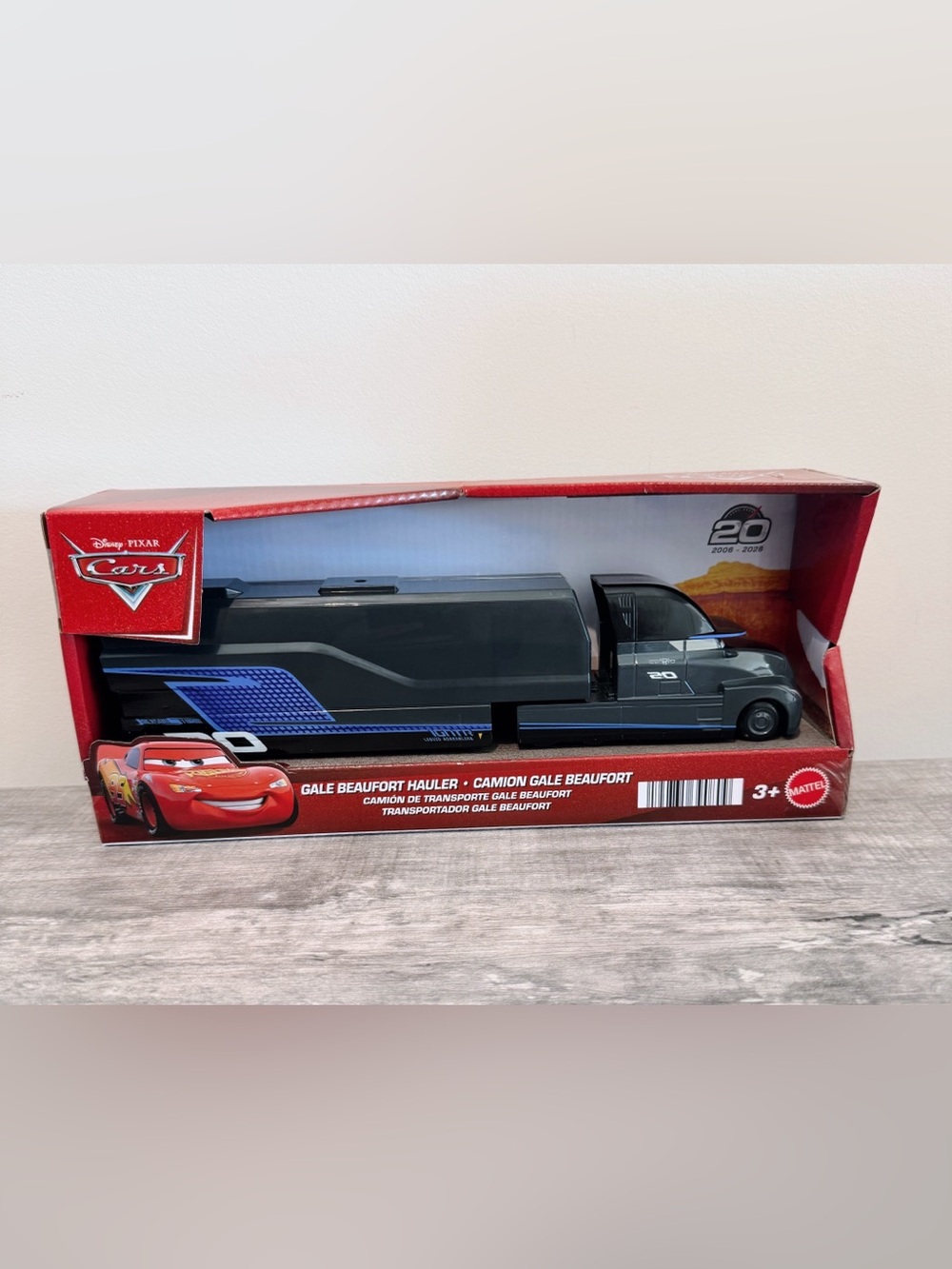Mattel Black and Purple Gale Beaufort Hauler Playset